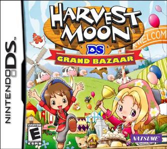 Pochette Harvest Moon : Welcome to the Bazaar of Wind version DS