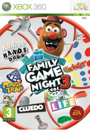 Pochette Hasbro Family Game Night 3 version Xbox 360