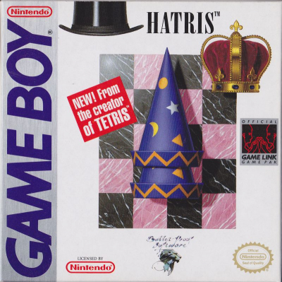 Pochette Hatris version GameBoy/Color
