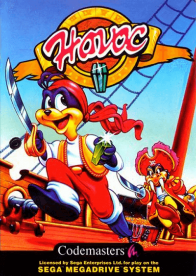 Pochette Havoc version Megadrive