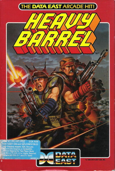 Pochette Heavy Barrel version PC Windows