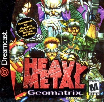 Pochette Heavy Metal : Geomatrix version Dreamcast