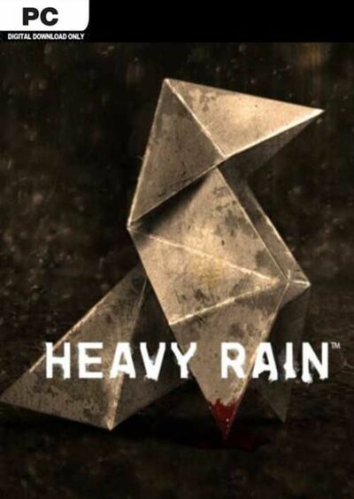 Pochette Heavy Rain version PC Windows