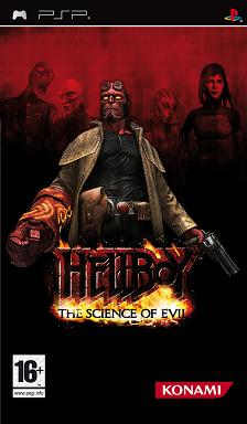 Pochette Hellboy : the science of Evil version PSP