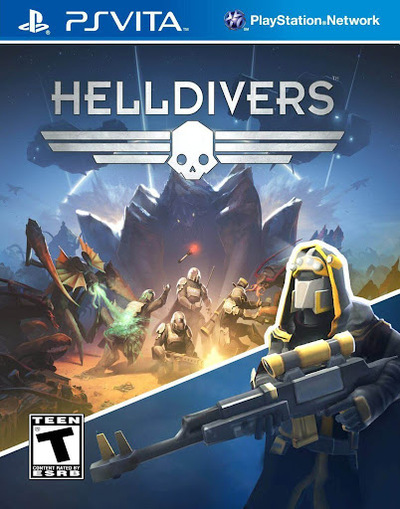 Pochette Helldivers version PSVita
