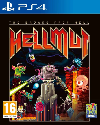 Pochette HELLMUT : The Badass from Hell version PlayStation 4