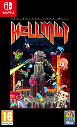 Pochette HELLMUT : The Badass from Hell version Switch