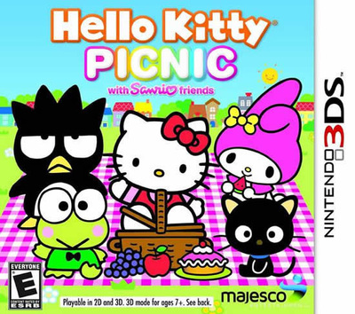 Pochette Hello Kitty Picnic version 3DS