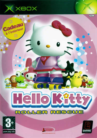 Pochette Hello Kitty : Roller Rescue version Xbox