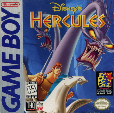 Pochette Hercule version GameBoy/Color