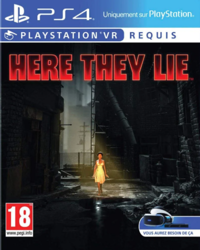 Pochette Here They Lie version PlayStation 4