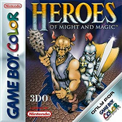 Pochette Heroes of Might and Magic version GameBoy/Color