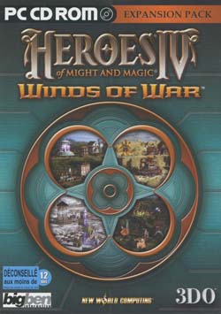 Pochette Heroes of Might and Magic IV : Winds of War version PC Windows