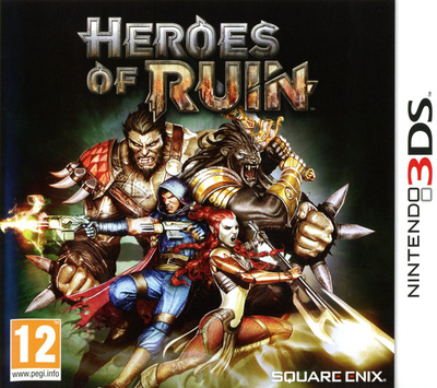 Pochette Heroes of Ruin version 3DS