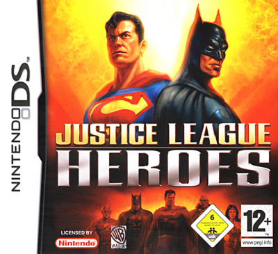 Pochette Héros de la Ligue des Justiciers version DS