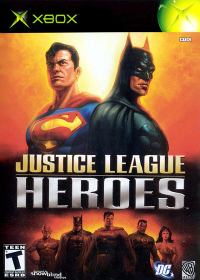 Pochette Héros de la Ligue des Justiciers version Xbox