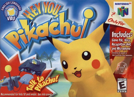 Pochette Hey You ! Pikachu version Nintendo 64