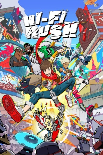 Pochette Hi-Fi Rush version PlayStation 5