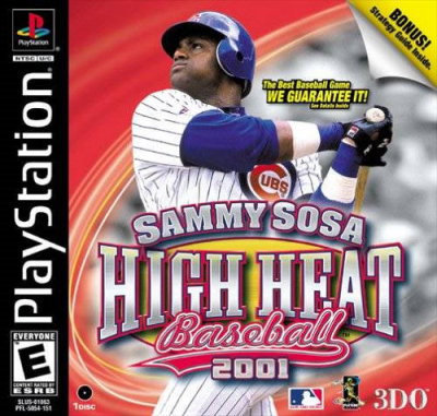 Pochette High Heat Baseball 2001 version PlayStation