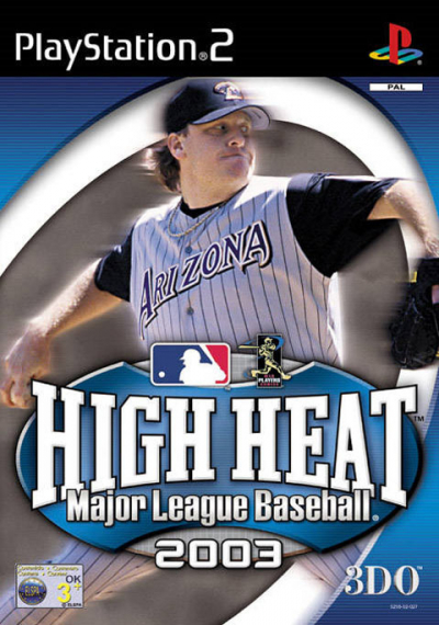Pochette High Heat Major League Baseball 2003 version PlayStation 2