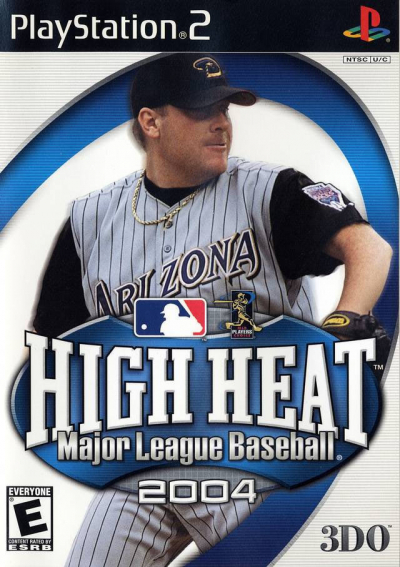 Pochette High Heat Major League Baseball 2004 version PlayStation 2