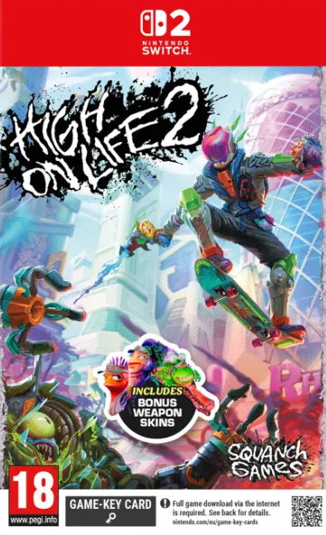 Pochette High On Life 2 version Switch 2