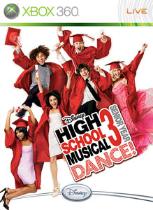 Pochette High School Musical 3 : Nos années lycée - Dance version Xbox 360