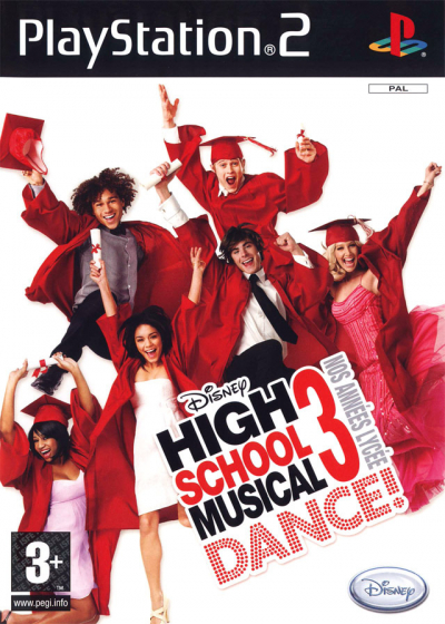 Pochette High School Musical 3 : Nos années lycée - Dance version PlayStation 2