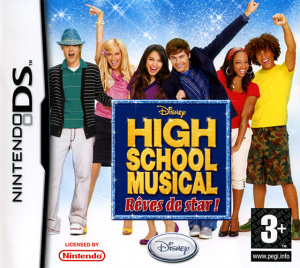 Pochette High School Musical : Rêves de star! version DS