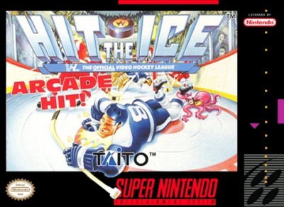 Pochette Hit the Ice version Super Nintendo