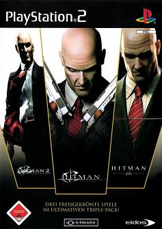 Pochette Hitman Triple Pack version PlayStation 2