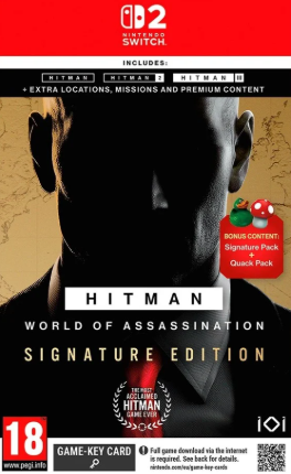 Pochette Hitman : World of Assassination version Switch 2