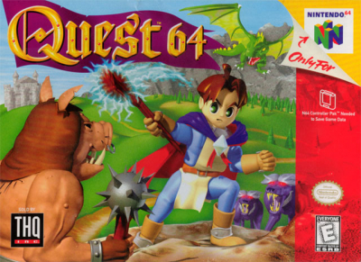 Pochette Holy Magic Century version Nintendo 64
