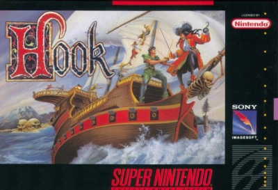 Pochette Hook version Super Nintendo