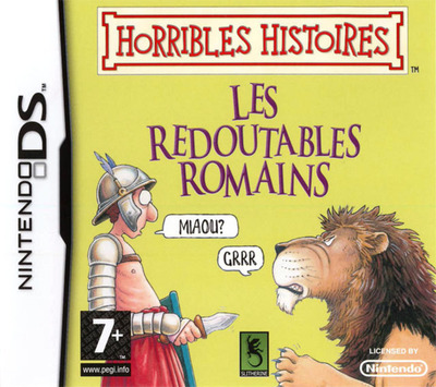 Pochette Horribles Histoires : les Redoutables Romains version DS