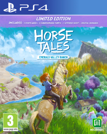 Pochette Horse Tales : La Vallée d'Emeraude version PlayStation 4