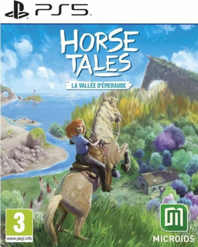 Pochette Horse Tales : La Vallée d'Emeraude version PlayStation 5