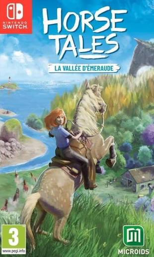 Pochette Horse Tales : La Vallée d'Emeraude version Switch