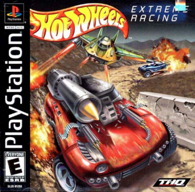 Pochette Hot Wheels Extreme Racing version PlayStation