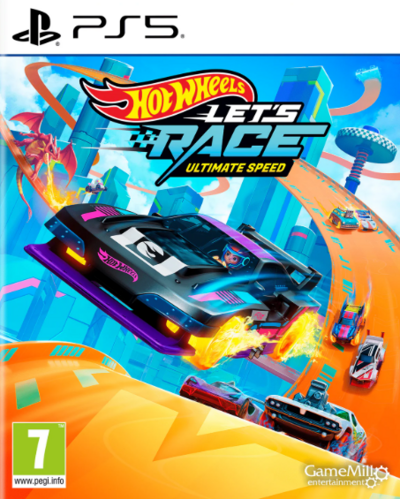 Pochette Hot Wheels Let's Race : Ultimate Speed version PlayStation 5