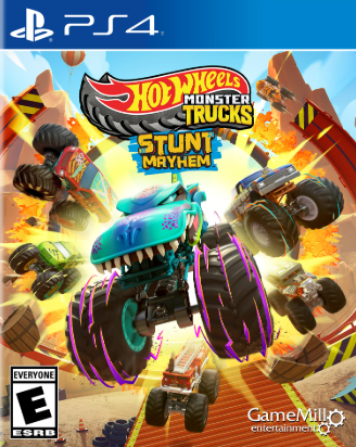 Pochette Hot Wheels Monster Trucks : Stunt Mayhem version PlayStation 4