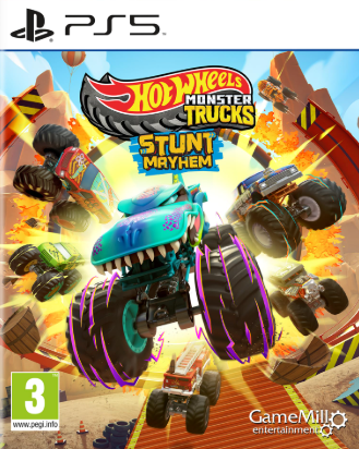 Pochette Hot Wheels Monster Trucks : Stunt Mayhem version PlayStation 5