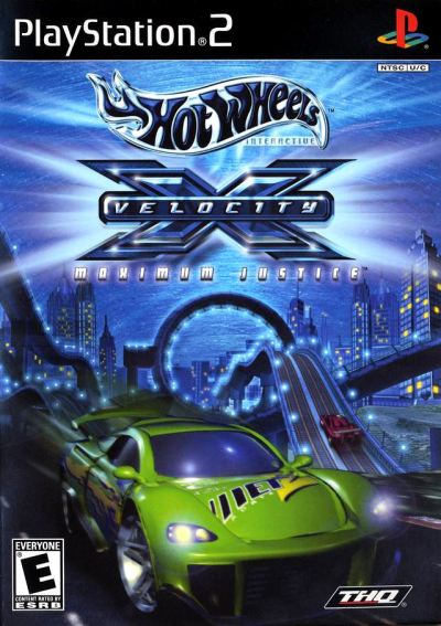 Pochette Hot Wheels : Velocity X version PlayStation 2
