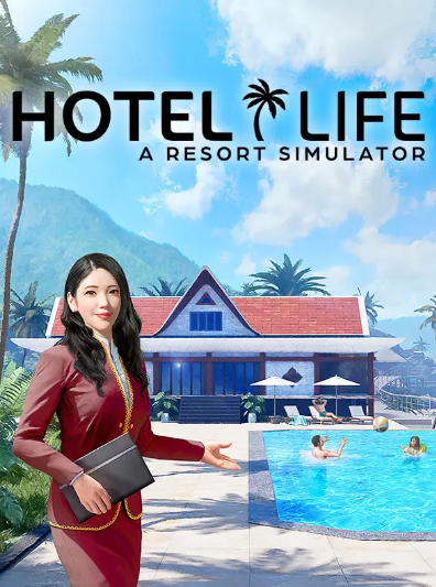 Pochette Hotel : A Resort Simulator version PC Windows