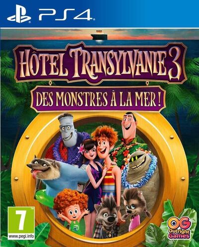 Pochette Hôtel Transylvanie 3 : Des Monstres à la Mer version PlayStation 4