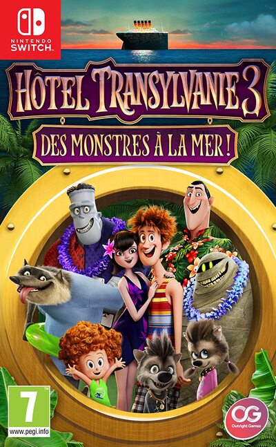 Pochette Hôtel Transylvanie 3 : Des Monstres à la Mer version Switch