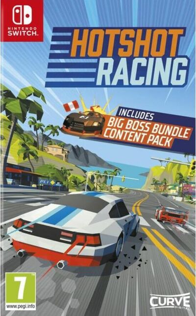 Pochette Hotshot Racing version Switch