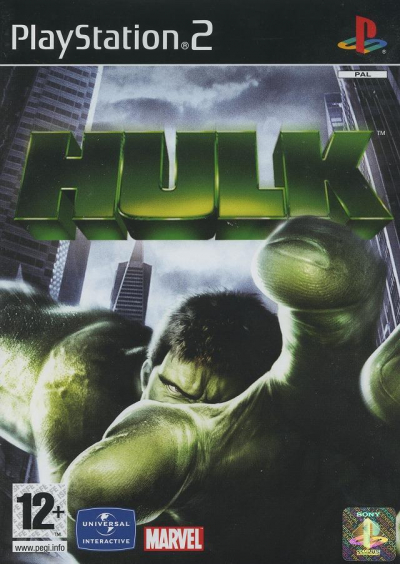 Pochette Hulk version PlayStation 2