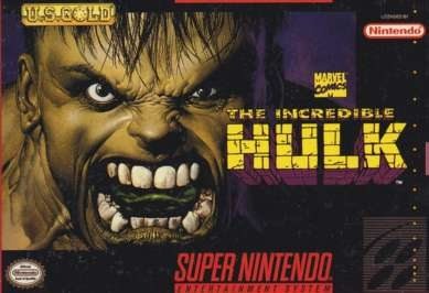 Pochette The Incredible Hulk version Super Nintendo