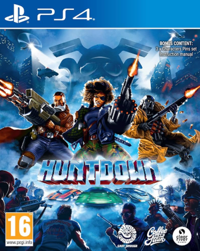 Pochette HUNTDOWN version PlayStation 4